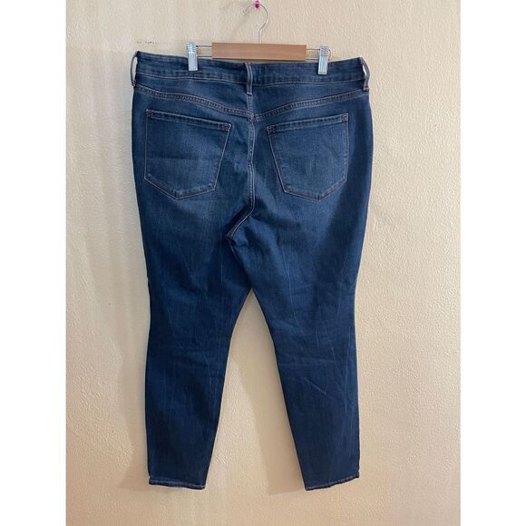 Old Nevy Womens Pop Icon Skinny Mid Rise Jeans Size 14 - Picture 3 of 4